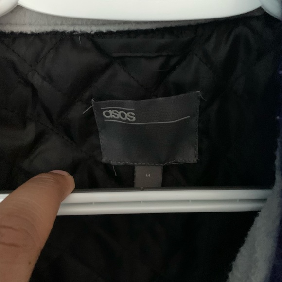 ASOS mens plaid shirt jacket/coat. *winter coat* - Picture 2 of 9